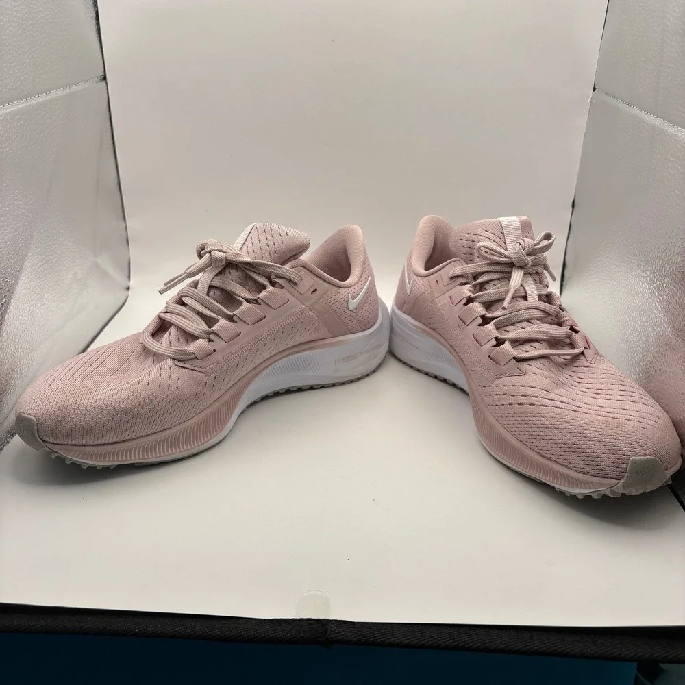 Nike Air Zoom Pegasus 38 Womens Pink Running Shoes CW7358-601 Size 8